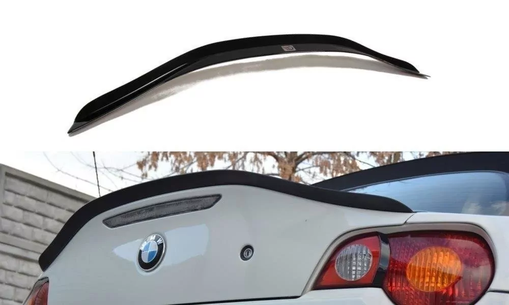 Spoiler CAP Passend Für Passend Für BMW Z4 E85 Vor FL Schwarz Hochglanz Schwarz Hochglanz