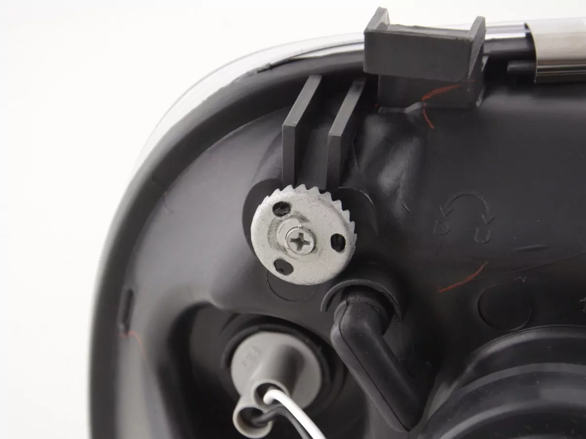 Scheinwerfer Set Angel Eyes CCFL VW Golf 3 Bj. 92-98 schwarz