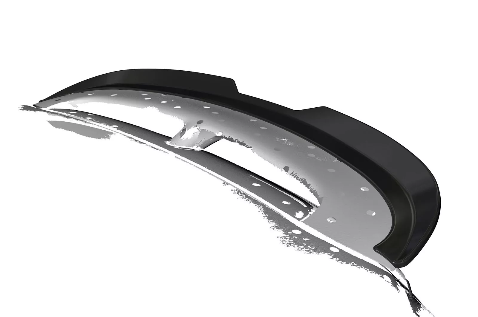 Heckflügel mit ABE für Mini R56 John Cooper Works HF793-M Carbon Look (matt)