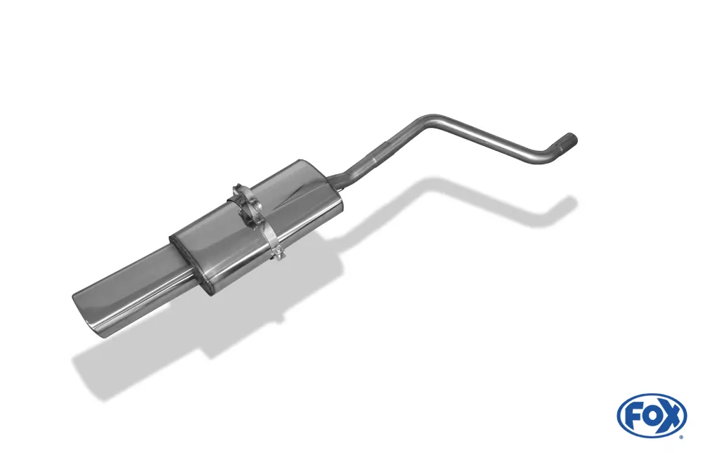 VW Polo 86C  Endschalldämpfer - 135x80 Typ 53