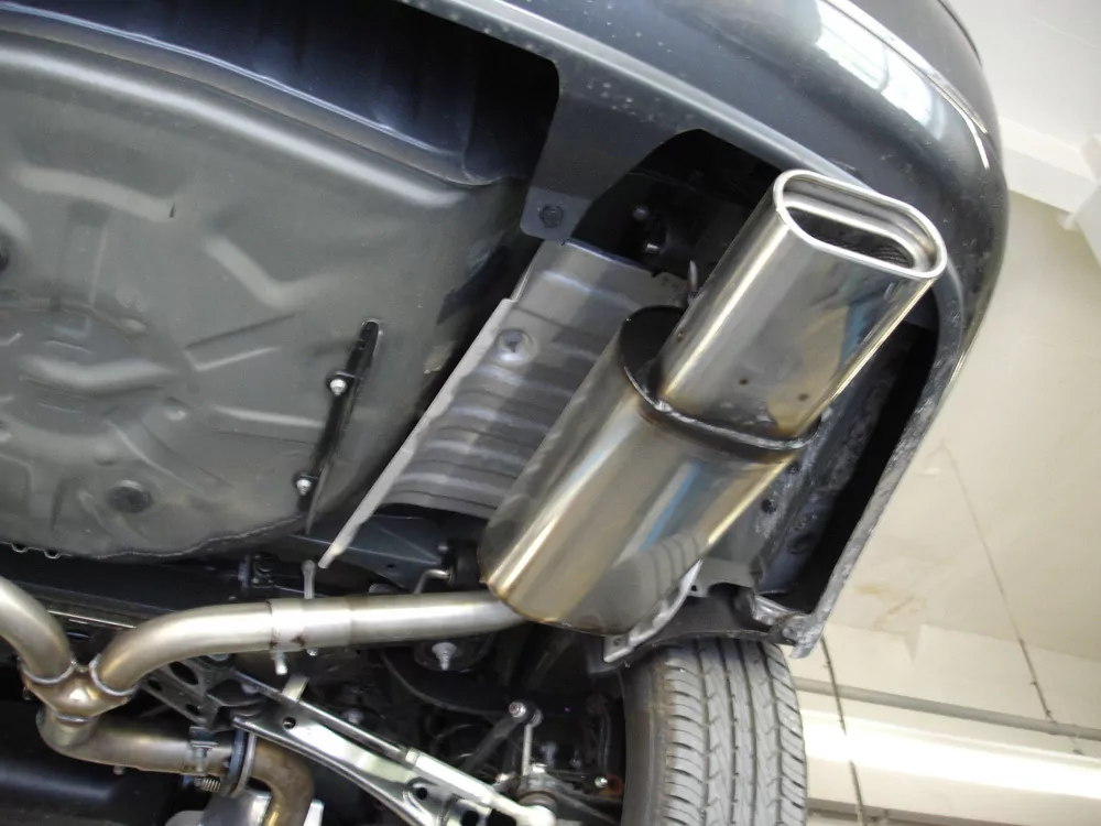 Toyota Avensis T25 Diesel - Combi  Endschalldämpfer rechts/links - 160x80 Typ 53 rechts/links