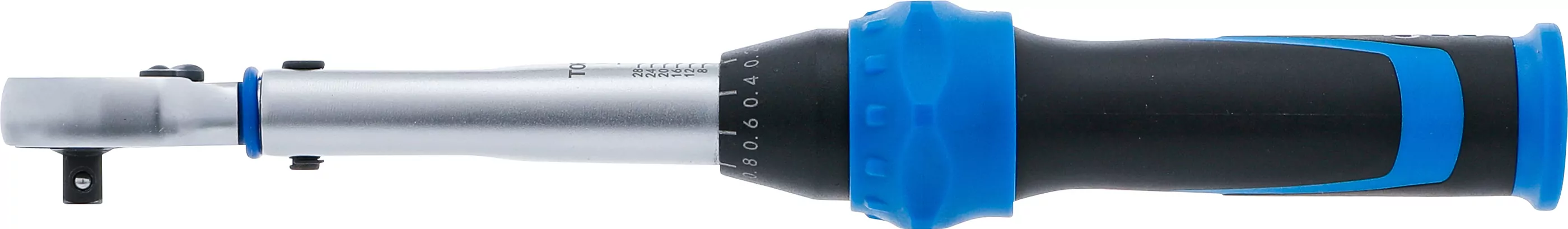 Drehmomentschlüssel | Abtrieb Außenvierkant 6,3 mm (1/4") | 6 - 30 Nm