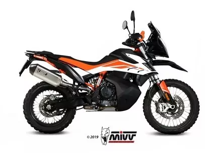 MIVV Speed Edge Edelstahl Mit Carbonendkappe KTM 790 ADVENTURE / R 2019 >
