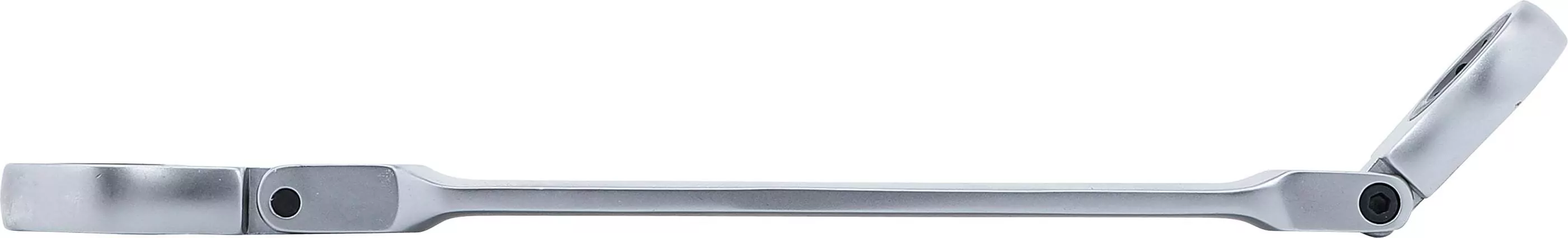Doppel-Ratschen-Ringschlüssel | abwinkelbar | mit E-Profil Ringköpfen | SW E14 x E18