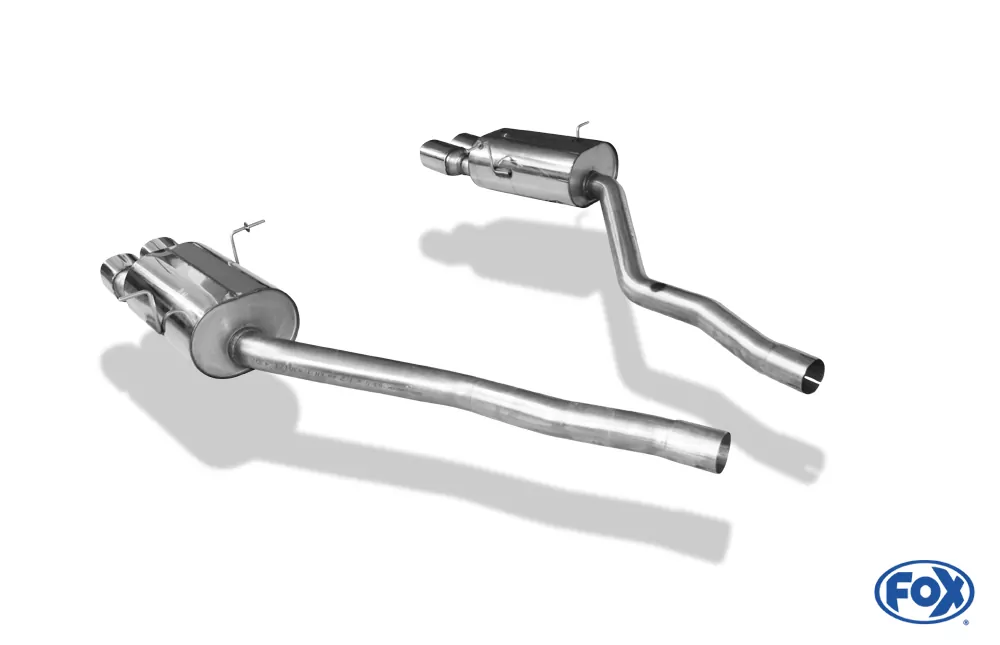 BMW E31 850i  Endschalldämpfer rechts/links - 2x93x79 Typ 70 rechts/links