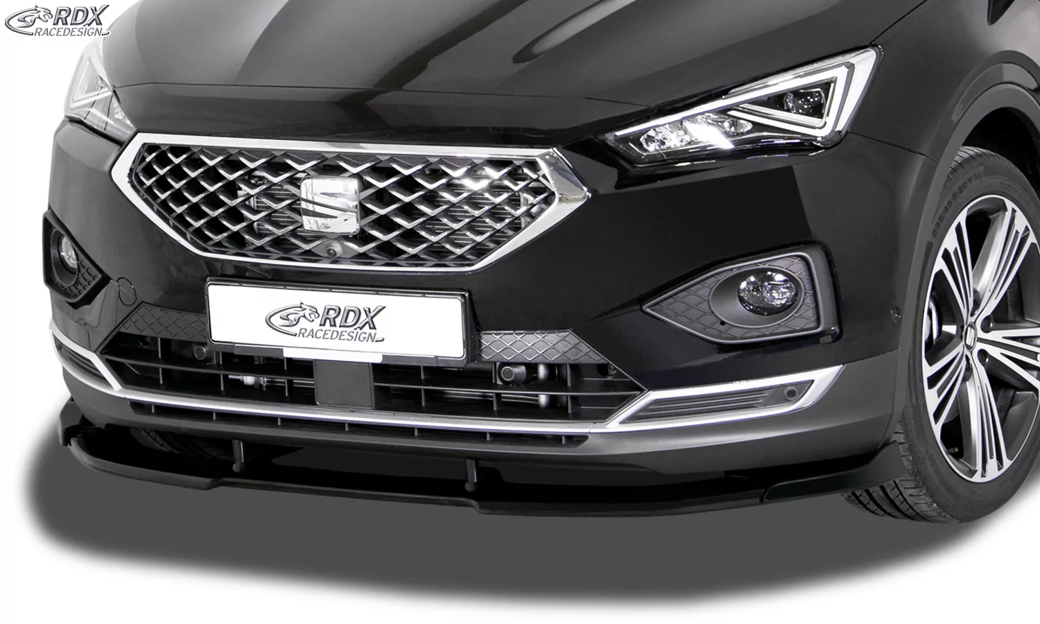 RDX Frontspoiler VARIO-X für SEAT Tarraco Frontlippe Front Ansatz Vorne Spoilerlippe