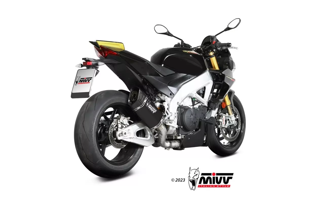 MIVV SR-1 Titan Schwarz Aprilia TUONO V4 1100-RSV 4 21-23