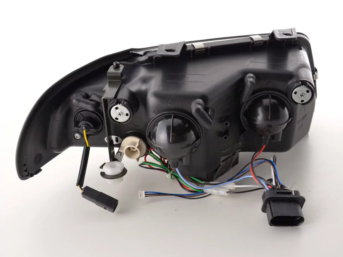 Scheinwerfer Set Daylight LED Tagfahrlicht Audi A4 B5 8D Bj. 99-01 schwarz