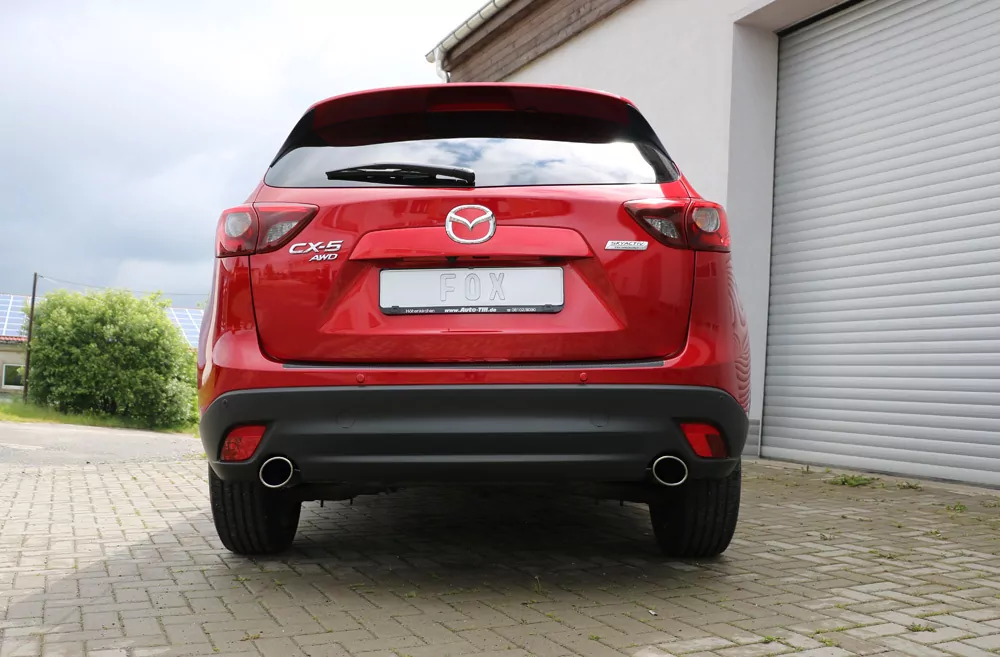 Mazda CX5 - KE/ GH  Endschalldämpfer quer rechts/links - 115x85 Typ 38 rechts/links