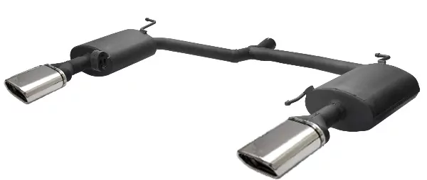 Ulter Sportauspuff für Audi A4 typ B8 /8K 2008-2015 2 Duplex Endrohre oval 145×75