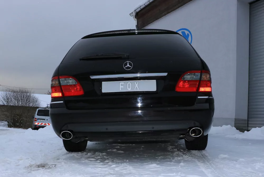 Mercedes E-Klasse S211 Kombi  Endschalldämpfer rechts/links - 115x85 Typ 32 rechts/links