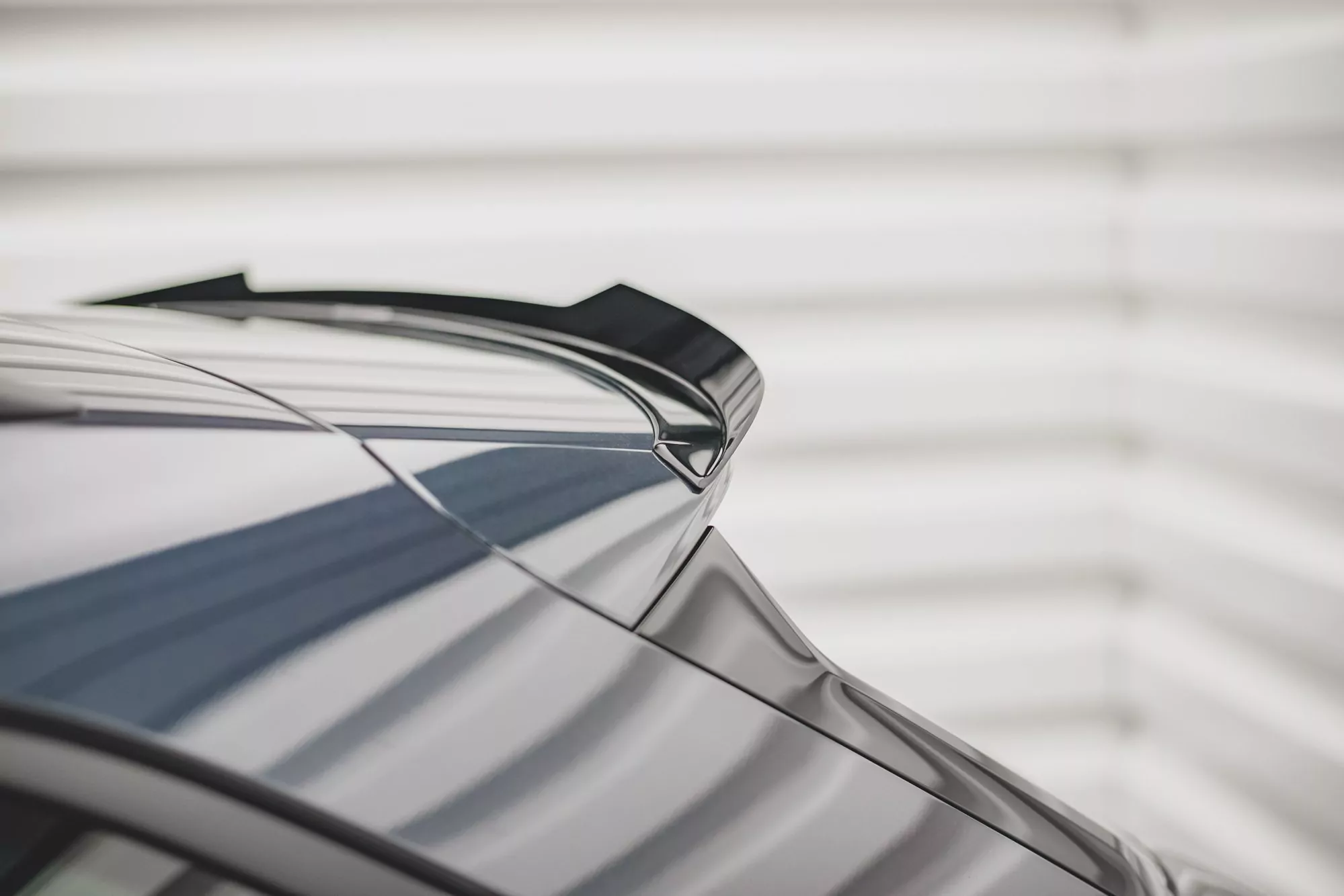 Spoiler CAP Für Seat Leon FR Mk4 / Cupra Leon  Schwarz Hochglanz