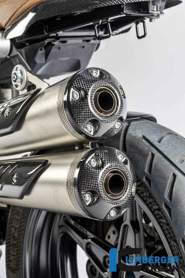 Ilmberger Carbon Auspuffendkappen (2-tlg.)