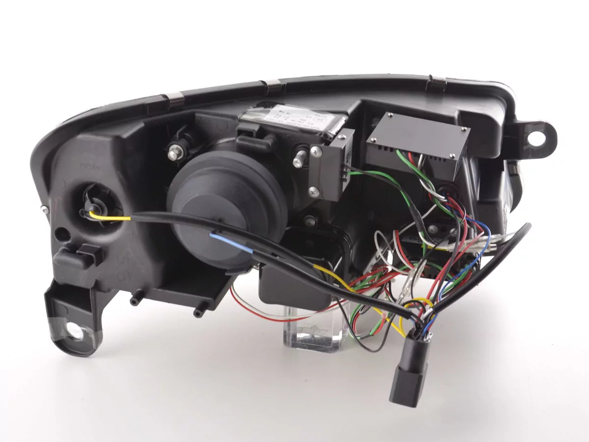 Scheinwerfer Set Daylight LED Tagfahrlicht Audi A6 Typ 4F  04-08 chrom