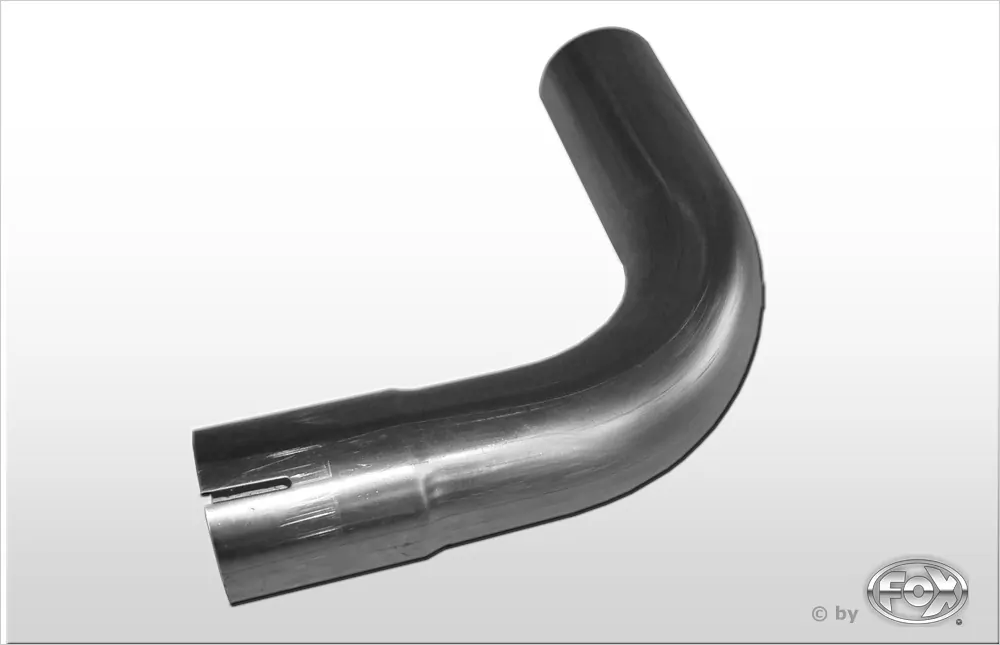 Uni-Rohrbogen 90° geweitet - d1Ø 101,6mm  Schenkellänge L1: ca. 270mm - Radius: 150mm