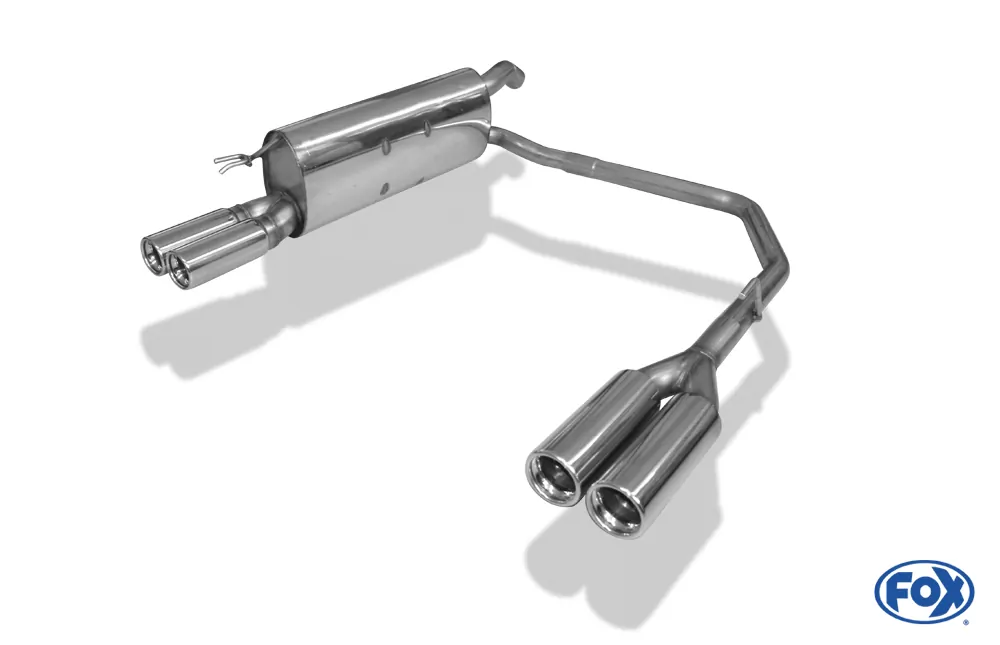 Fiat Bravo 198  Endschalldämpfer Ausgang rechts/links - 2x76 Typ 13 rechts/links