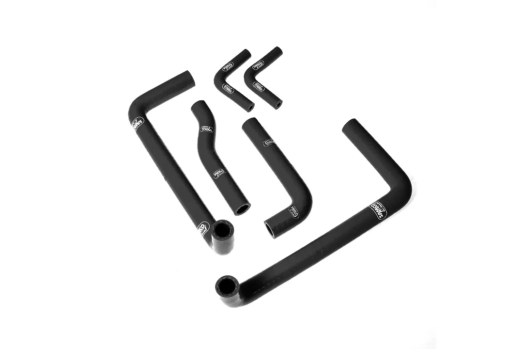 SAMCO SPORT Siliconschlauch Kit schwarz für Gas Gas EC125 EC200 EC250 EC300 alle 2 Takt Modelljahr 2007-2012