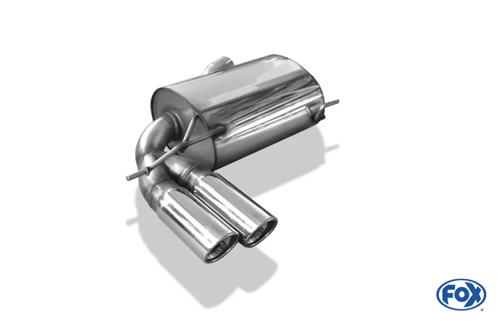 Audi A3 - 8P quattro Sportback  Endschalldämpfer Ø70mm - 2x90 Typ 17