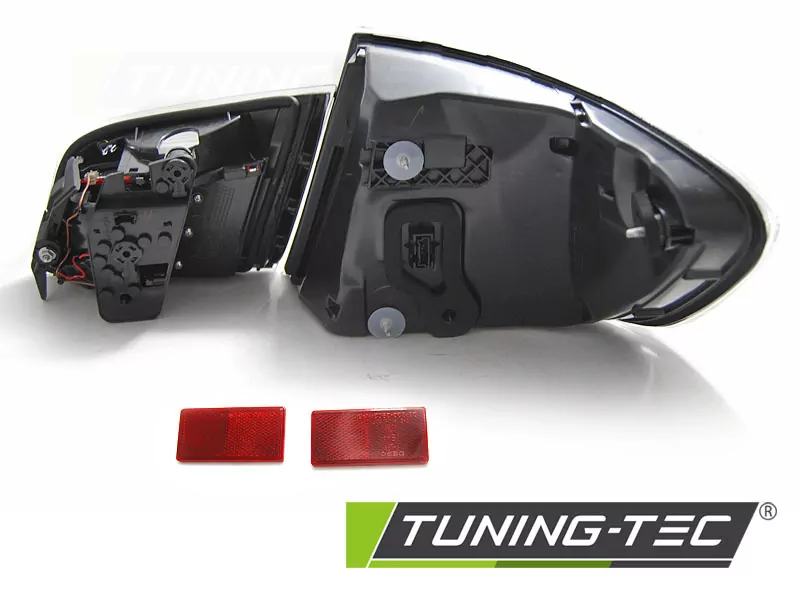 Led Bar Tail Lights Black Smoke Lci Look Fits Bmw F10 10-07.13 