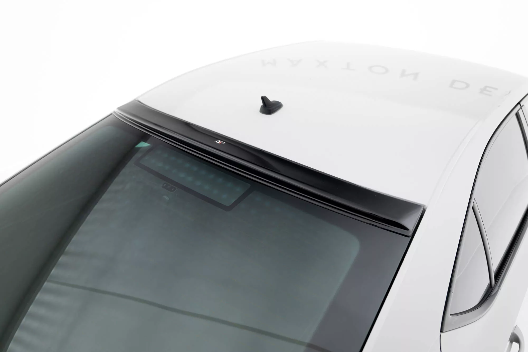 Heckscheiben Spoiler Passend Für SKODA SUPERB III Schwarz Hochglanz Schwarz Hochglanz