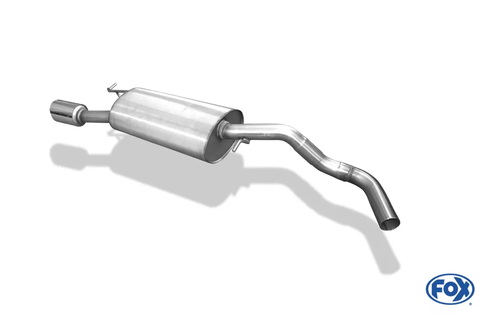 Audi TT 8N - Frontantrieb  Endschalldämpfer - 1x100 Typ 17