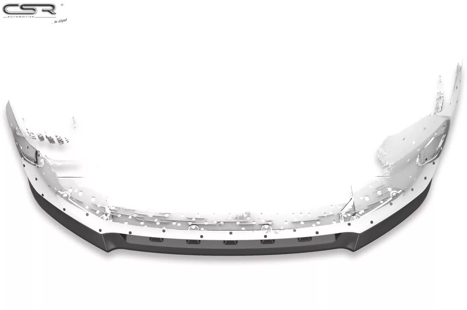 Cup-Spoilerlippe mit ABE für Opel Corsa F GS-Line CSL436-M Carbon Look (matt)