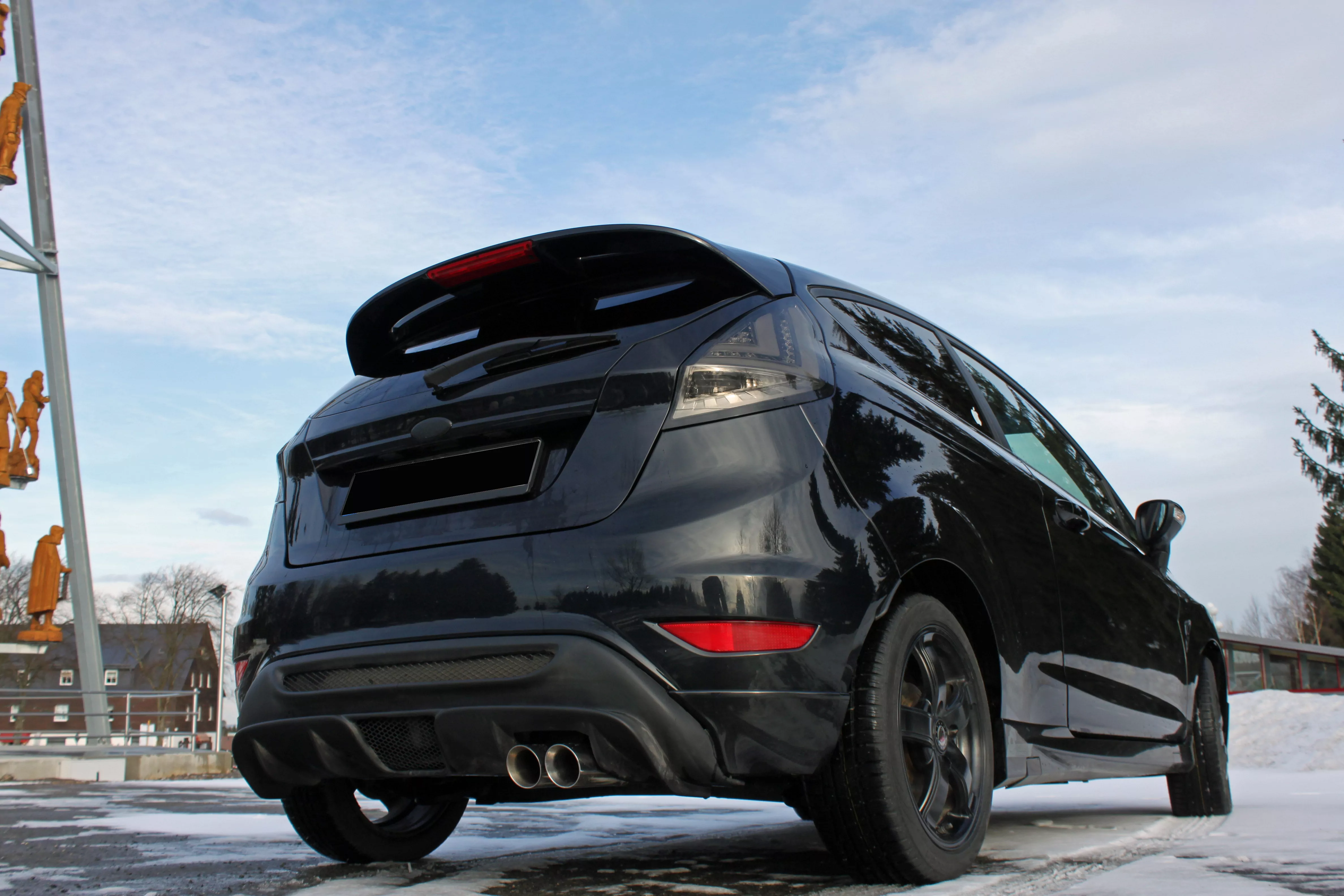 Ford Fiesta VII/ Fiesta VII Sport  Endschalldämpfer - 2x80 Typ 25