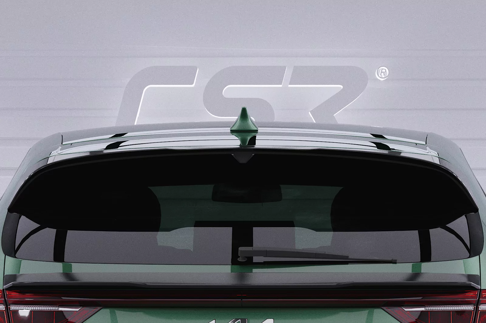 Heckflügel mit ABE für Kia Ceed SW /ProCeed (CD) HF659 Strukturiert (schwarz matt)