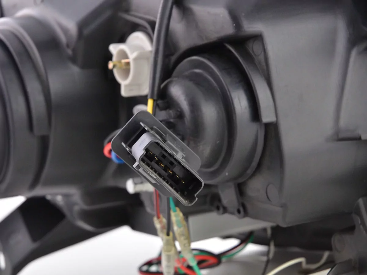 Scheinwerfer Set Daylight LED Tagfahrlicht Dacia Duster Bj. ab 2014 schwarz