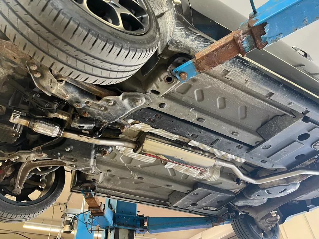 Fiat 500/ 500C  Endschalldämpfer - 2x80 Typ 25