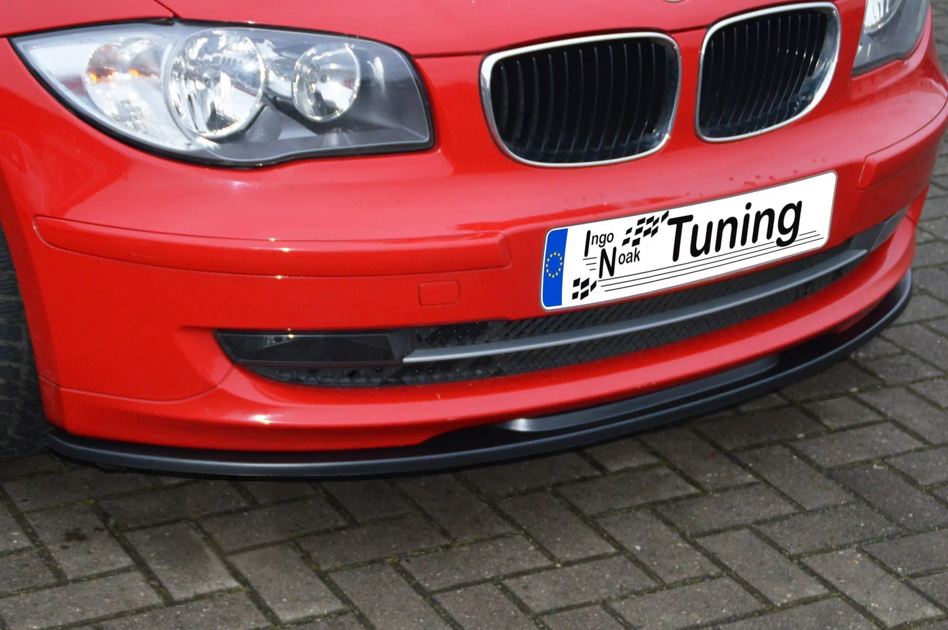 CUP Frontspoilerlippe für BMW 1er E81 87 Facelift ab Bj. 2007-