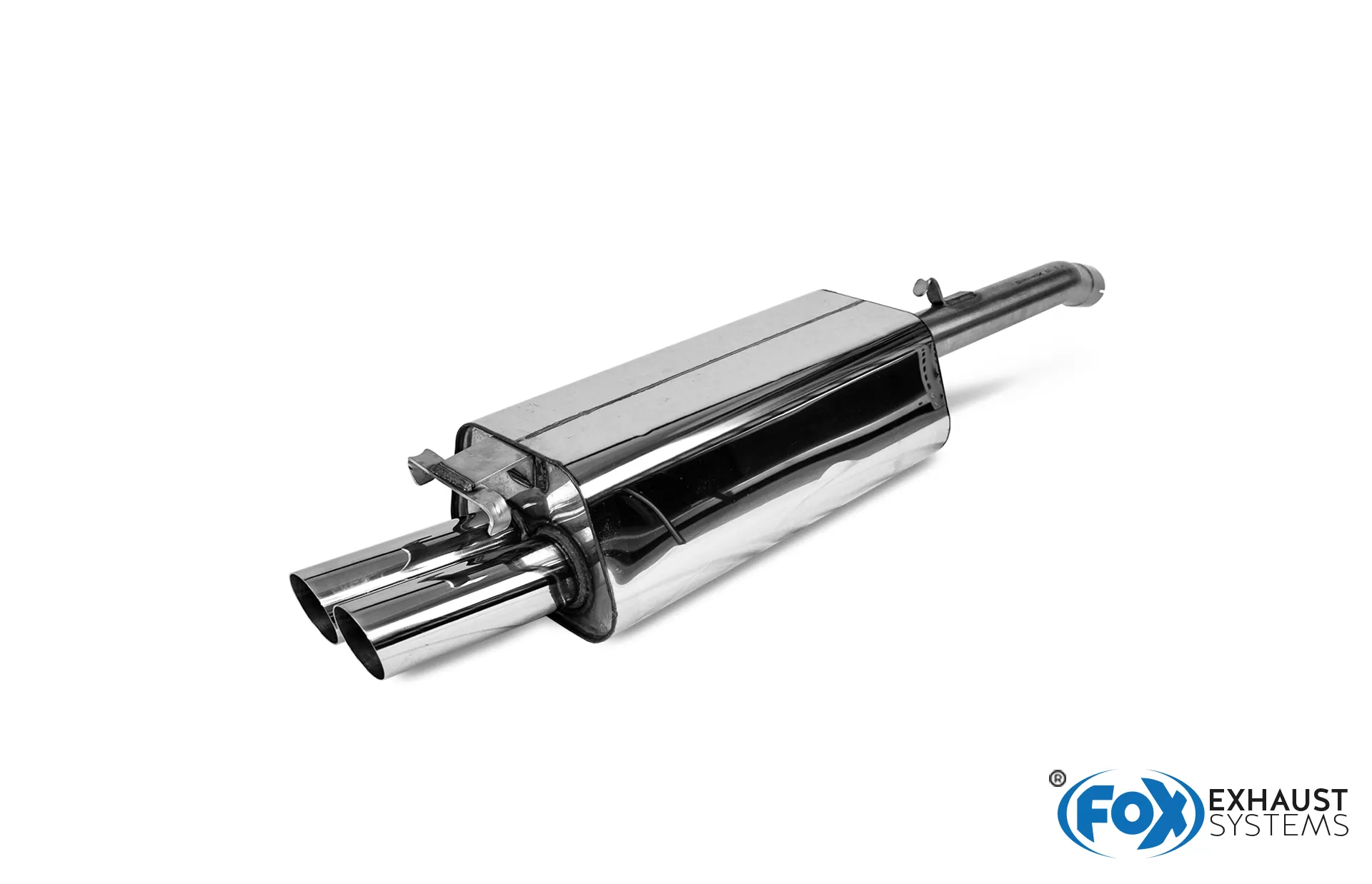 Audi 100/A6 Typ C3/C4 Frontantrieb  Endschalldämpfer - 2x70 Typ 14