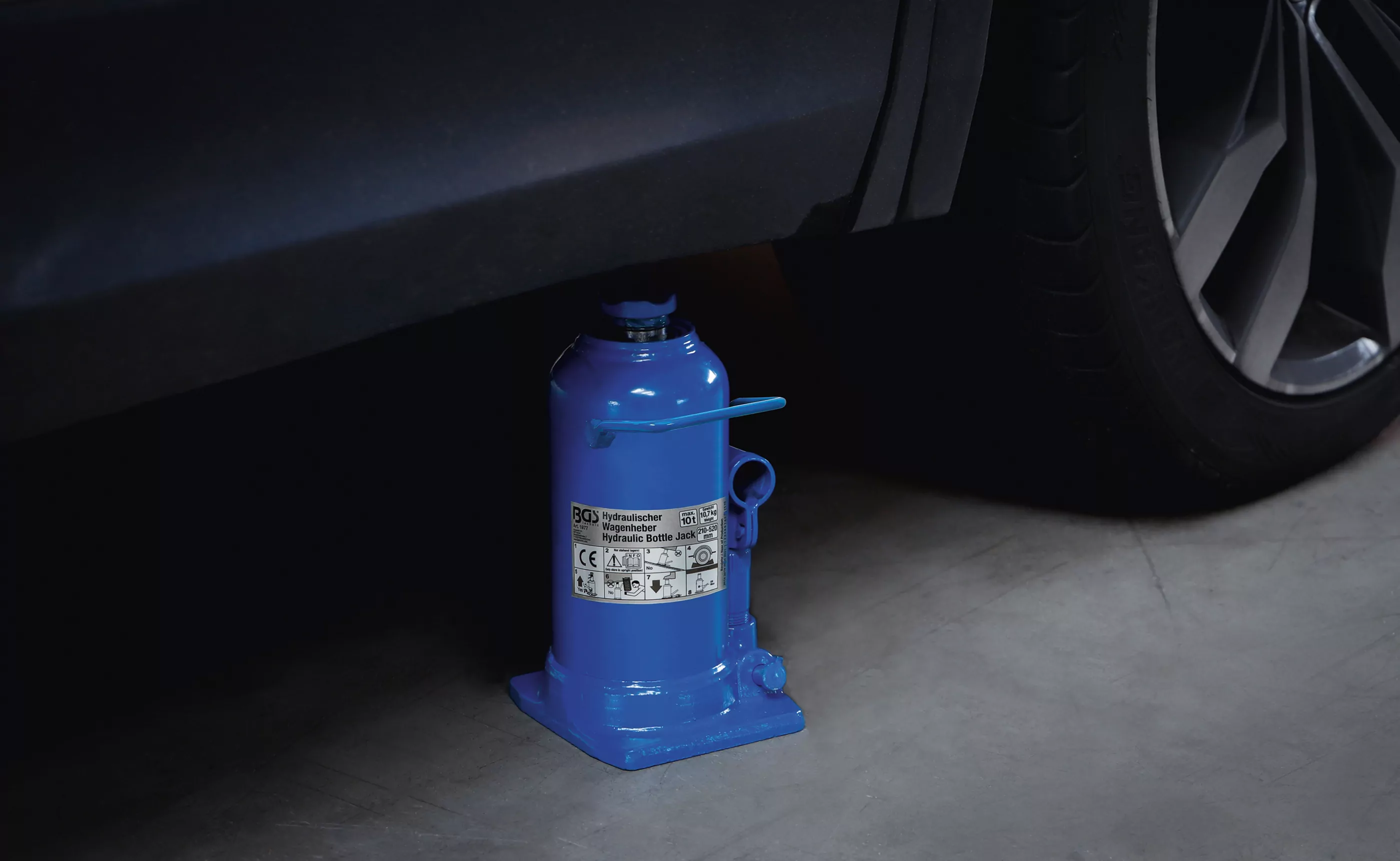 Hydraulischer Flaschen-Wagenheber | 10 t