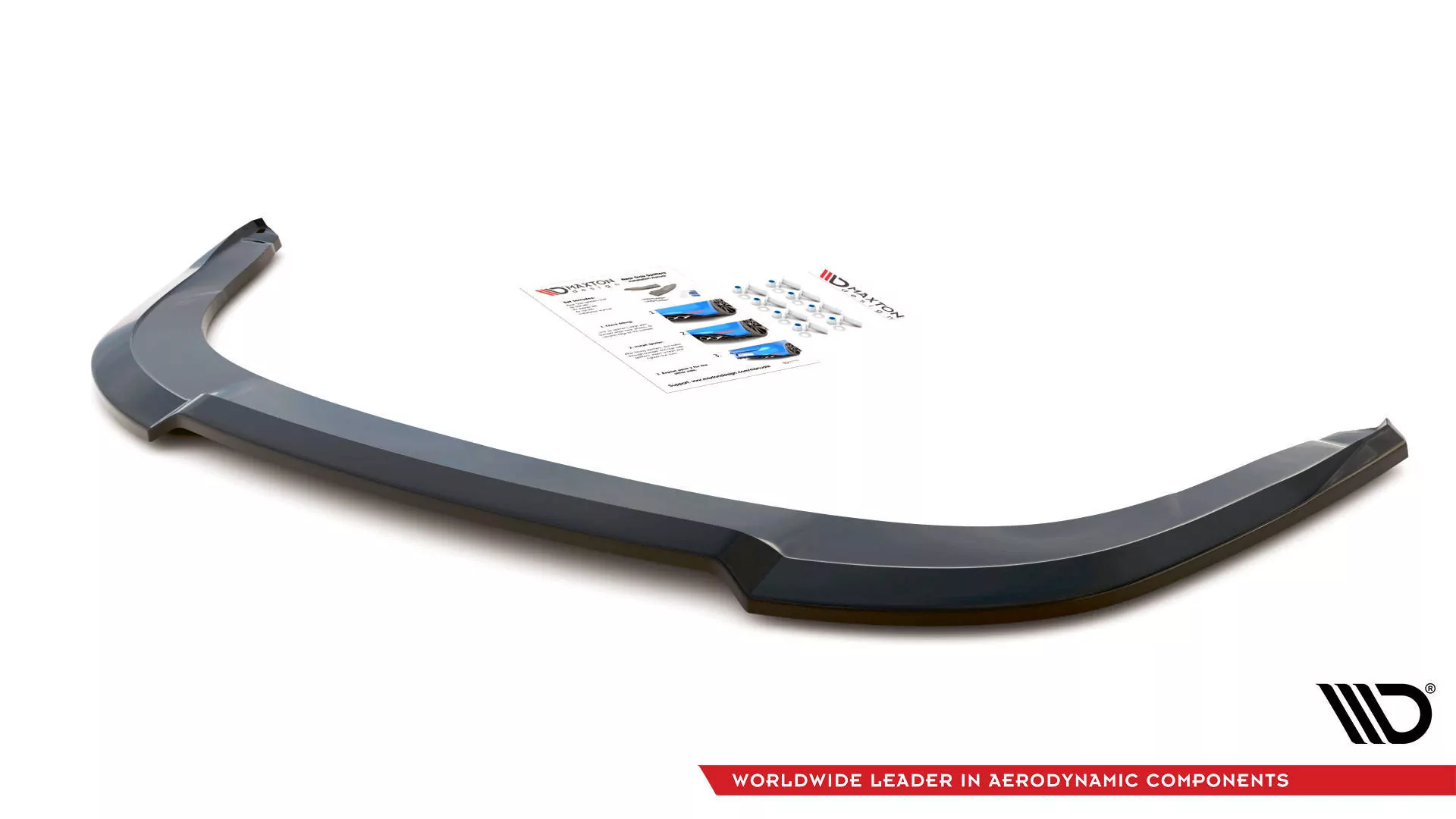 Mittlerer Diffusor Heck Ansatz Für Skoda Kodiaq Mk1 Facelift Schwarz Hochglanz