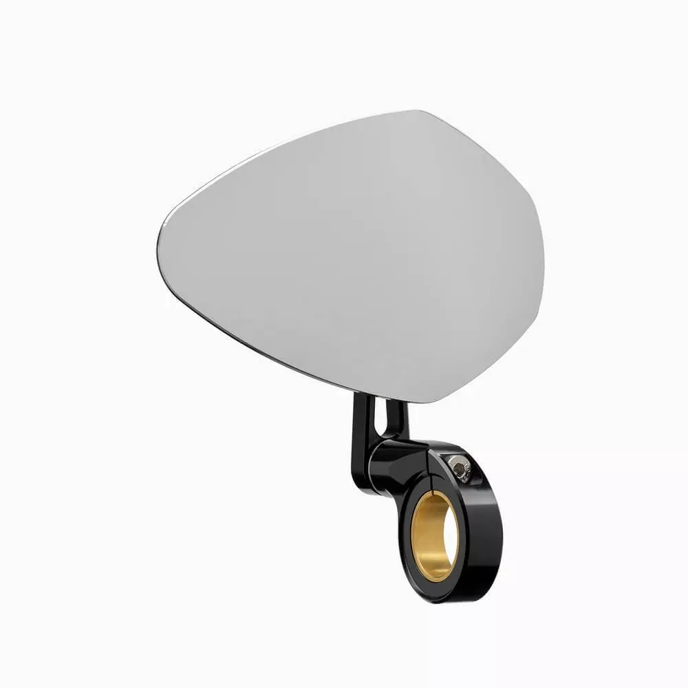 MOTOGADGET Mo.View Sport 60 Flip, Handlebar End Mirror For 7/8 And 1 inch Handlebars (1pc)