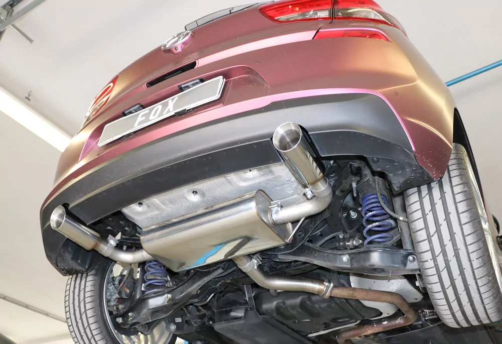 Hyundai i30 PDE  Endschalldämpfer quer Ausgang rechts/links - 1x90 Typ 25 rechts/links