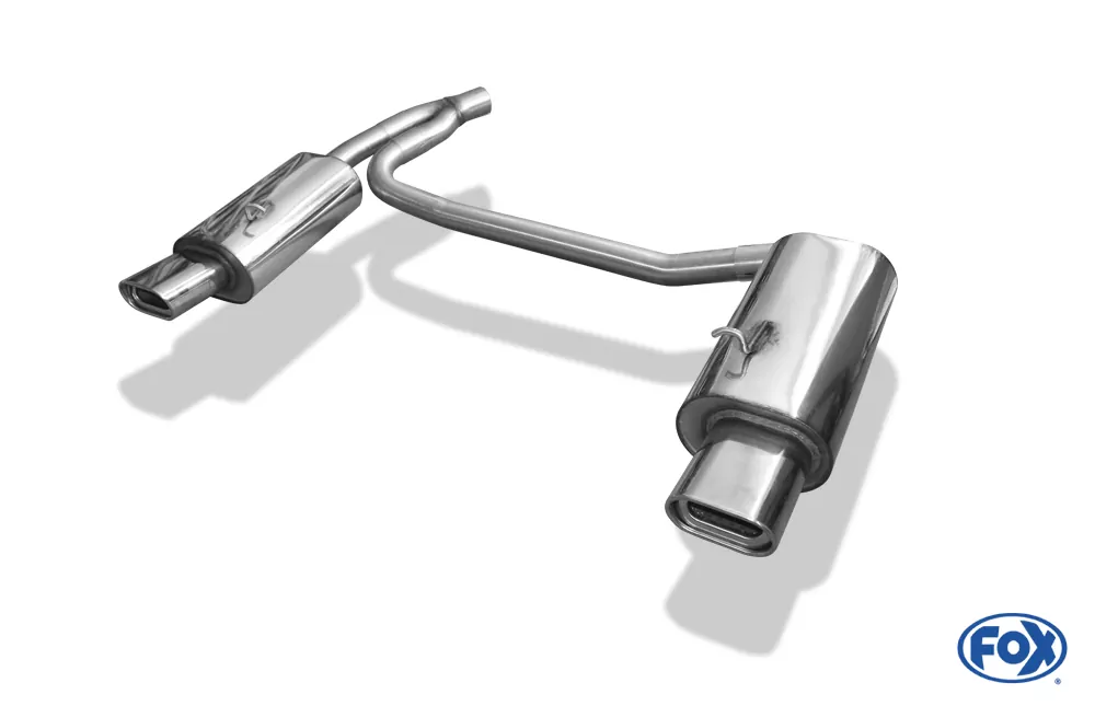 Volvo C70 I - Coupe & Cabrio  Endschalldämpfer Ausgang rechts/links - 135x80 Typ 53 rechts/links