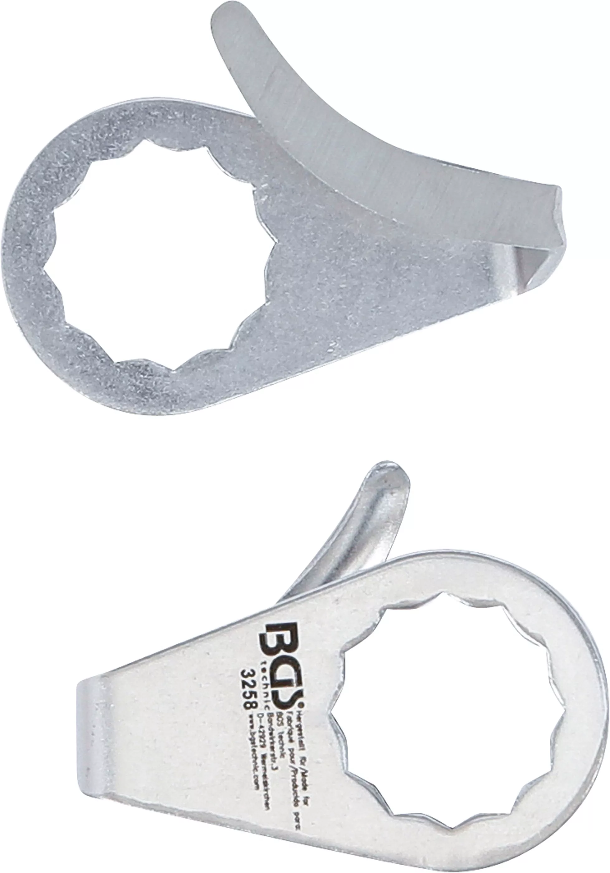 Ersatzmesser, halbrund | für Art. 3218 & 9291 | 2 x 36 mm | 2-tlg.