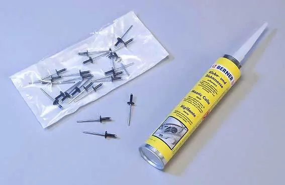 Montagezubehör Kleber Nieten ZB002
