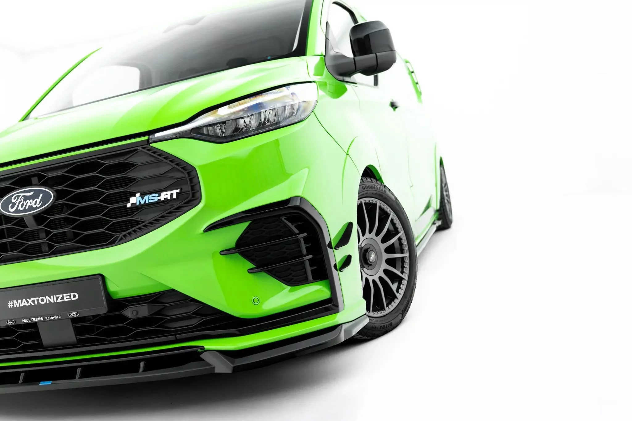 Street+ Spoilerlippe Front Ansatz Passend Für Ford Transit Custom MSRT Mk2 