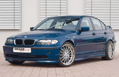 Rieger Spoilerlippe für BMW 3er E46 | Touring 02.02- (ab Facelift) nicht für M-Technik