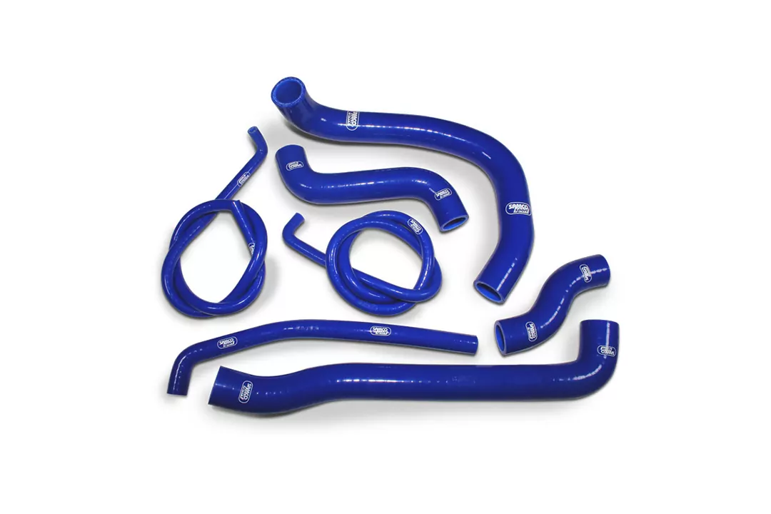 SAMCO SPORT Siliconschlauch Kit blau für Kawasaki ZXR750 Modelljahr 1988-1989