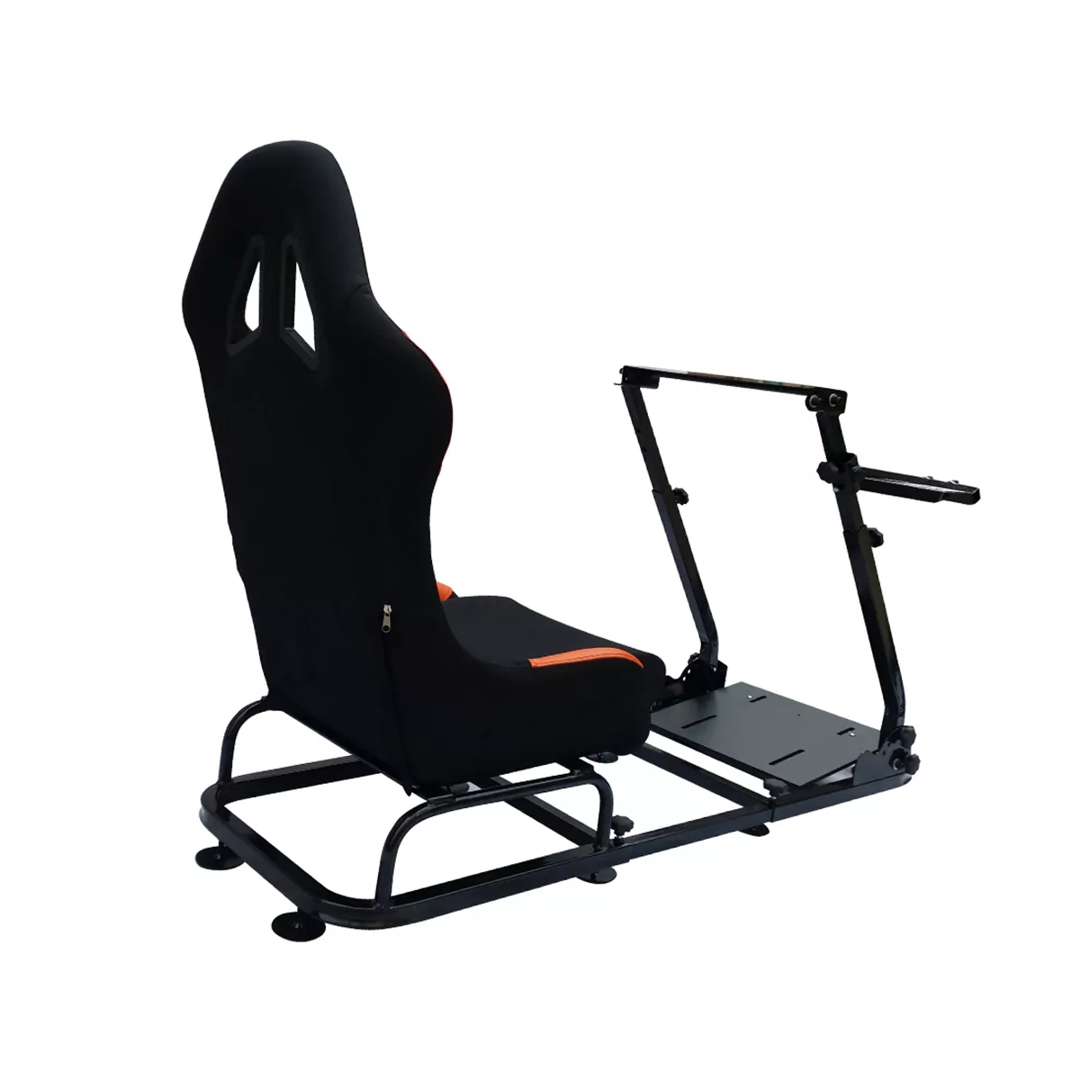 FK Gamesitz Spielsitz Rennsimulator eGaming Seats Monaco schwarz/orange