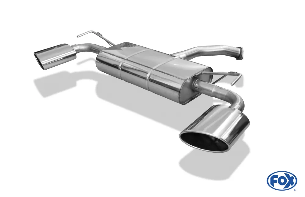 Hyundai i30 PDE  Endschalldämpfer quer Ausgang rechts/links - 160x90 Typ 38 rechts/links