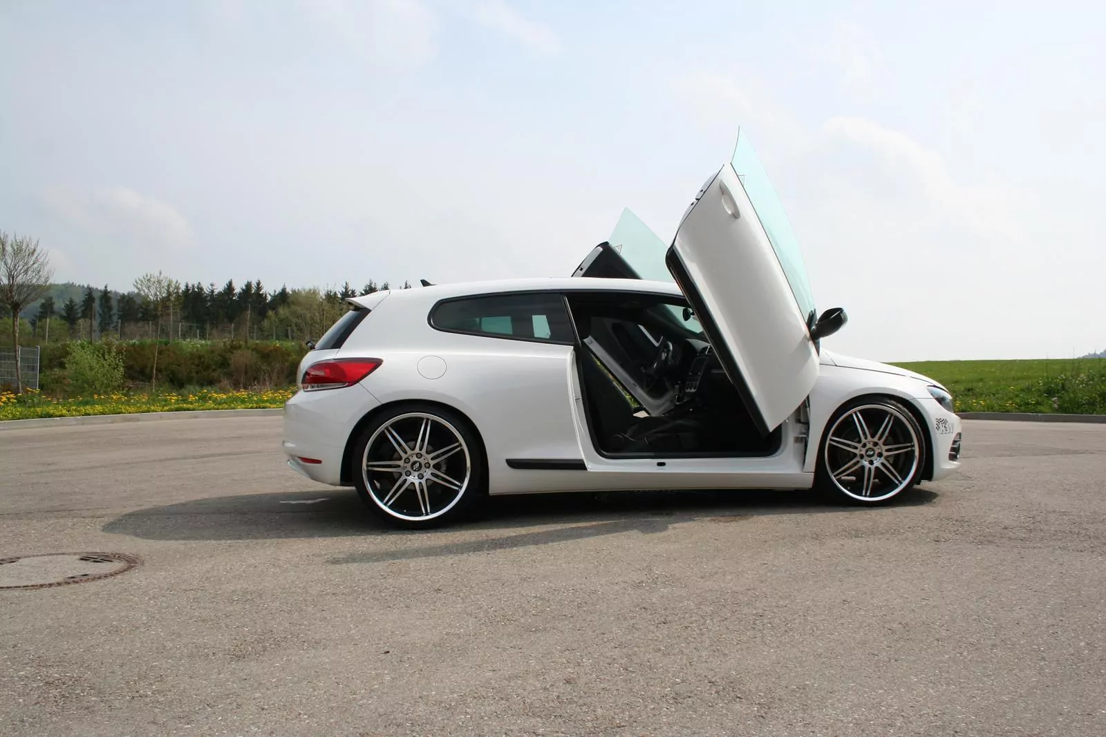 KW Gewindefahrwerk V1 inox VW SCIROCCO III (13, 137, 138) 05/2008-11/2017