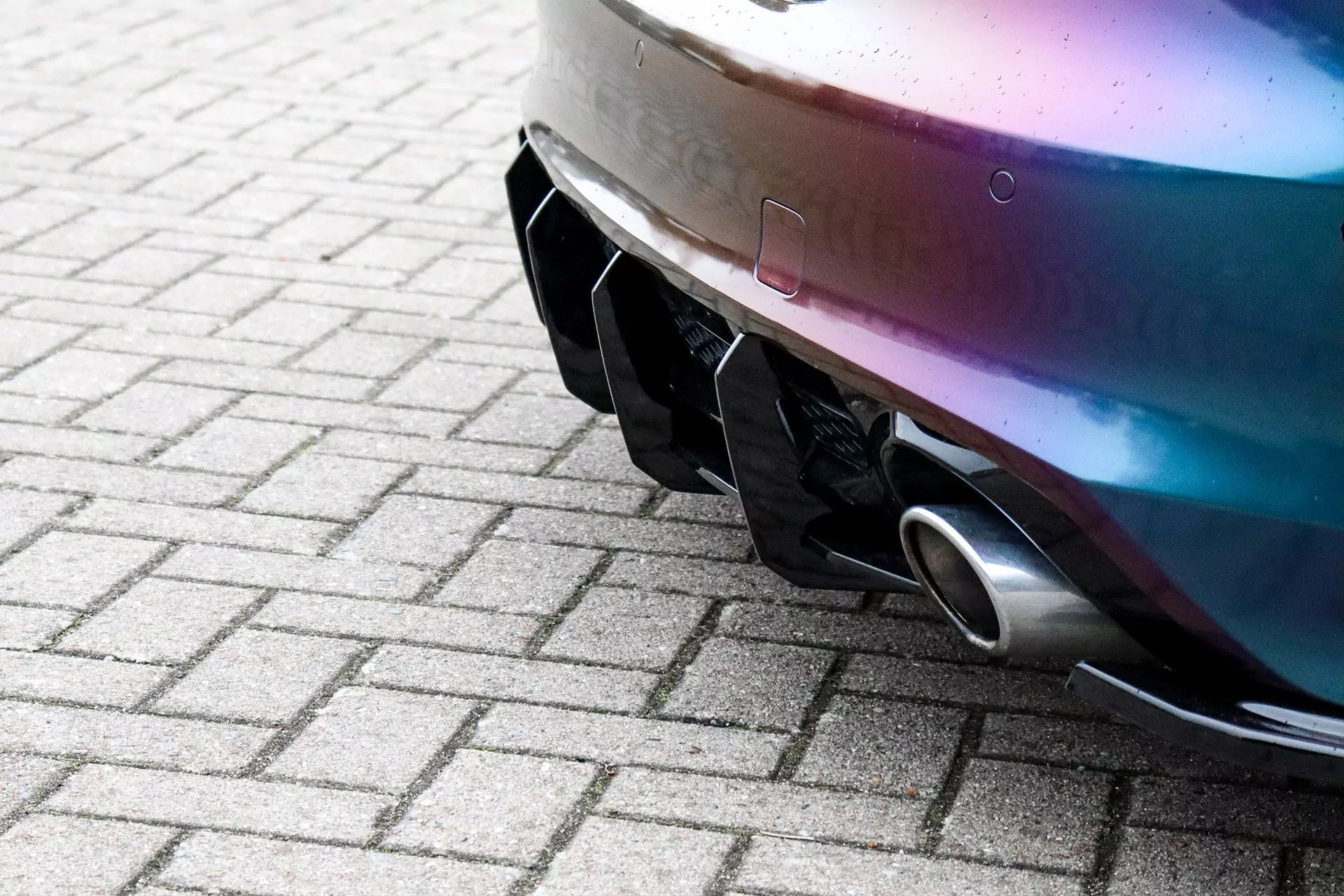 Gefräster Heckansatz aus ABS für Audi A7+S7 C7 4G mit S-Line