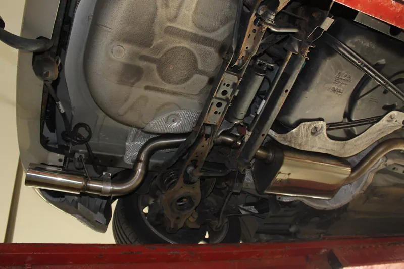 Ford Focus II Fließheck Facelift  Endschalldämpfer Ø63,5mm - 1x90 Typ 24 einseitig