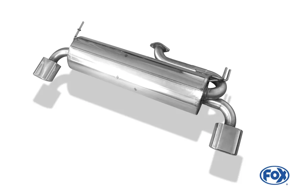 Toyota RAV 4 II - 3-Türer  Endschalldämpfer Ausgang rechts/links - 135x80 Typ 53 rechts/links