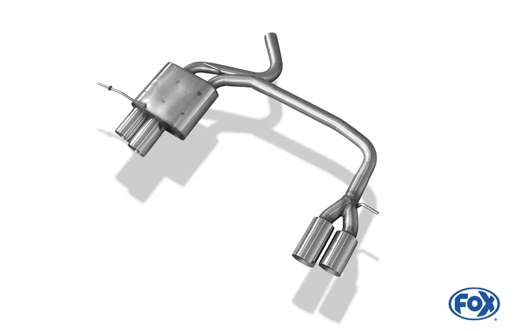 BMW E87 118d 120d  Endschalldämpfer Ausgang rechts/links  - 2x76 Typ 10 rechts/links