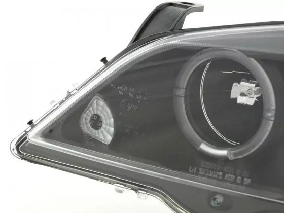 Scheinwerfer Set Opel Astra G Bj. 98-03 schwarz